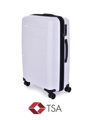 TSA kufr střední, WHITE 44 x 23 x 68 cm