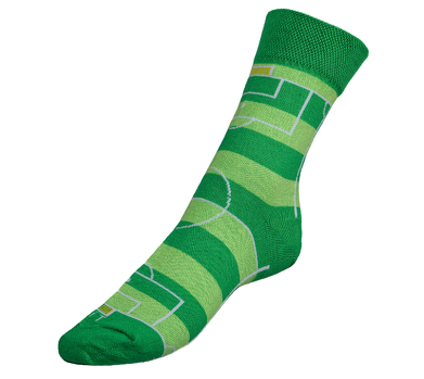 Ponožky Fotbal 2 43-46 zelená
