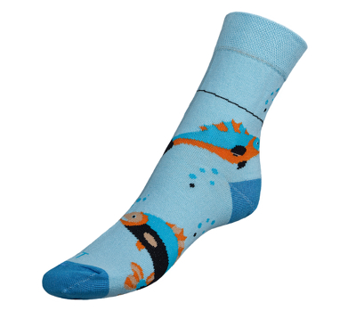 Ponožky Ryby 39-42 modrá