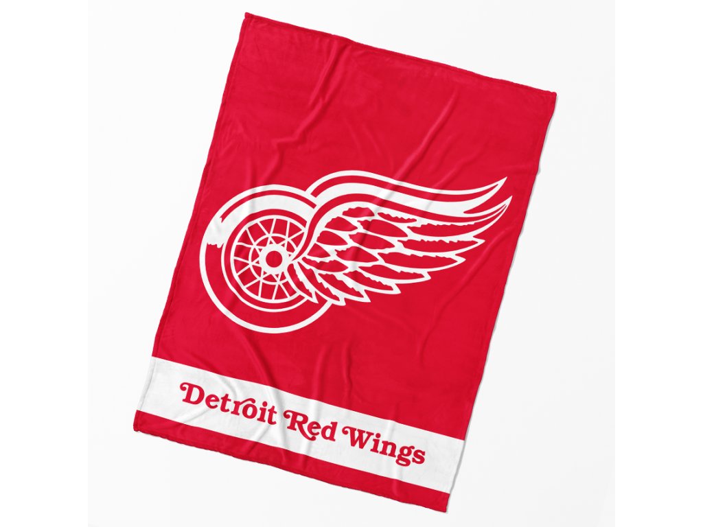 Fotografie Deka NHL Detroit Red Wings Essential 150x200 cm