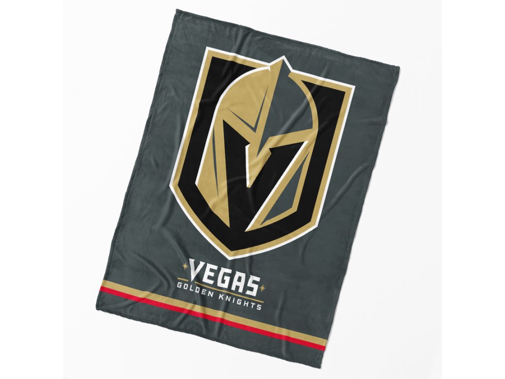 Fotografie Deka NHL Vegas Golden Knights Essential 150x200 cm