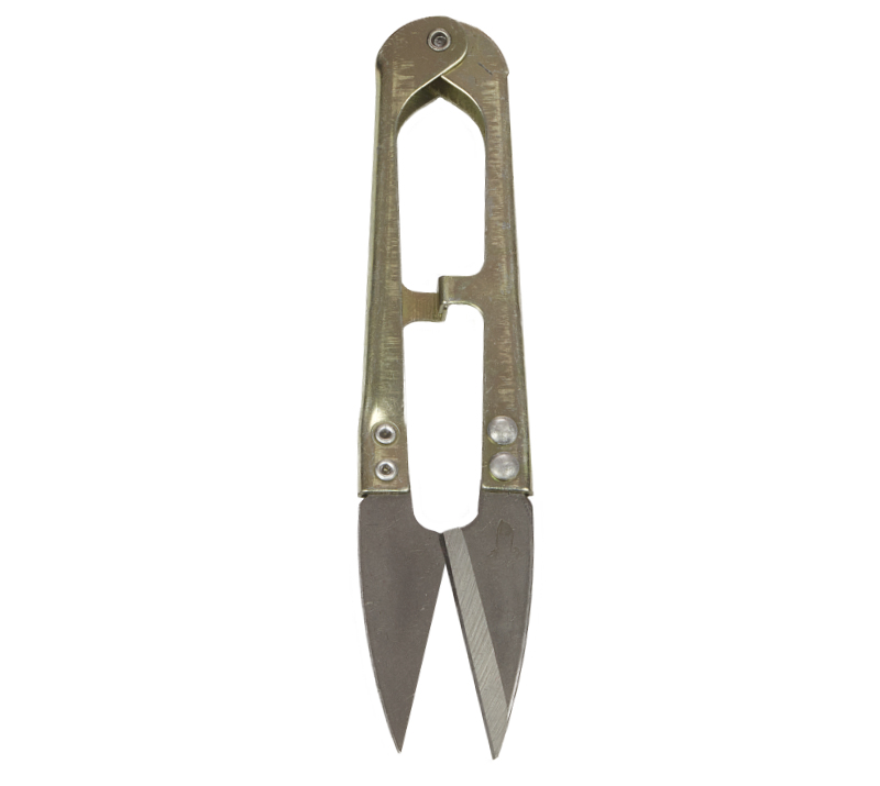 Štipky - nůžky odstřihovací 11x3 cm kovové
