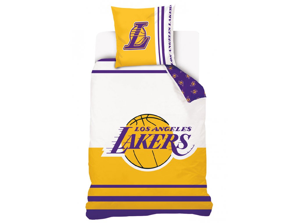 Basketbalové povlečení NBA LA Lakers 70x90,140x200 cm