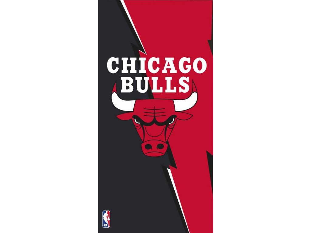 Fotografie Froté osuška NBA Chicago Bulls 70x140 cm