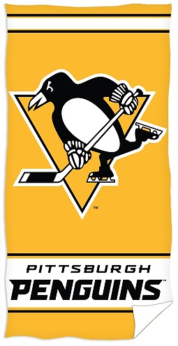 Osuška NHL Pittsburgh Penguins 70x140 cm