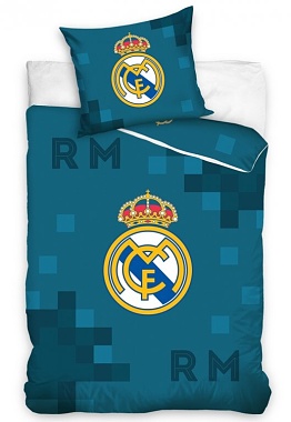 Fotbalové povlečení Real Madrid Dados 70x80,140x200 cm - zobrazit detaily