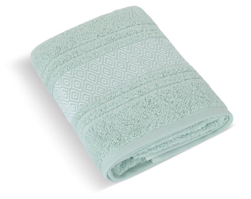 Froté ručník Mozaika 50x100 cm mint