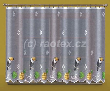 Záclona Tukani výška 145 cm - zobrazit detaily