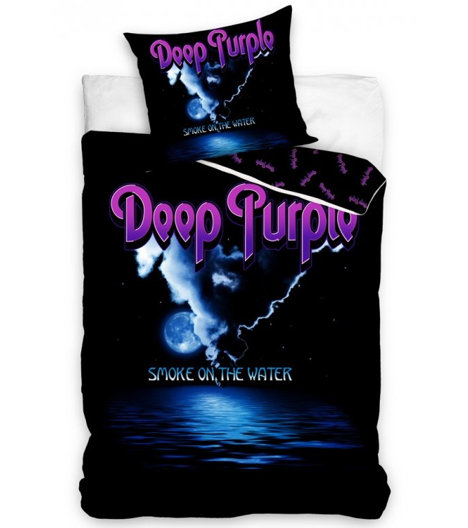 Povlečení Deep Purple Smoke On the Water 70x90,140x200 cm - zobrazit detaily