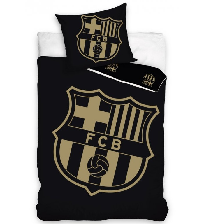 Povlečení FC Barcelona Gradient Black 70x90,140x200 cm - zobrazit detaily