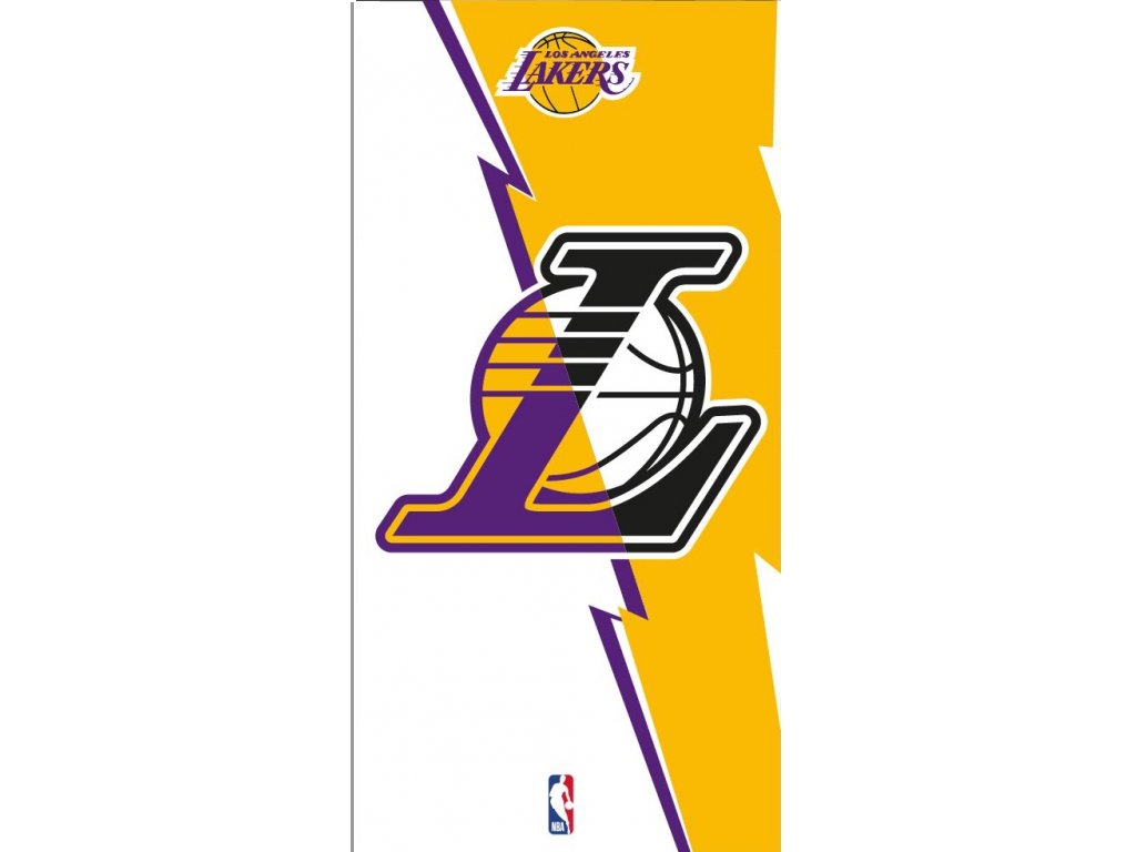 Froté osuška NBA Los Angeles Lakers 70x140 cm